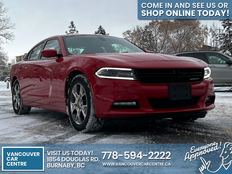 Used Sedan 2017 Dodge Charger Red for sale in Vancouver