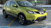 Used SUV 2017 Nissan Qashqai Green for sale in Vancouver