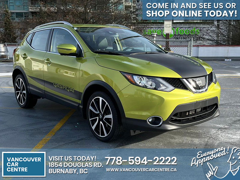 Used SUV 2017 Nissan Qashqai Green for sale in Vancouver