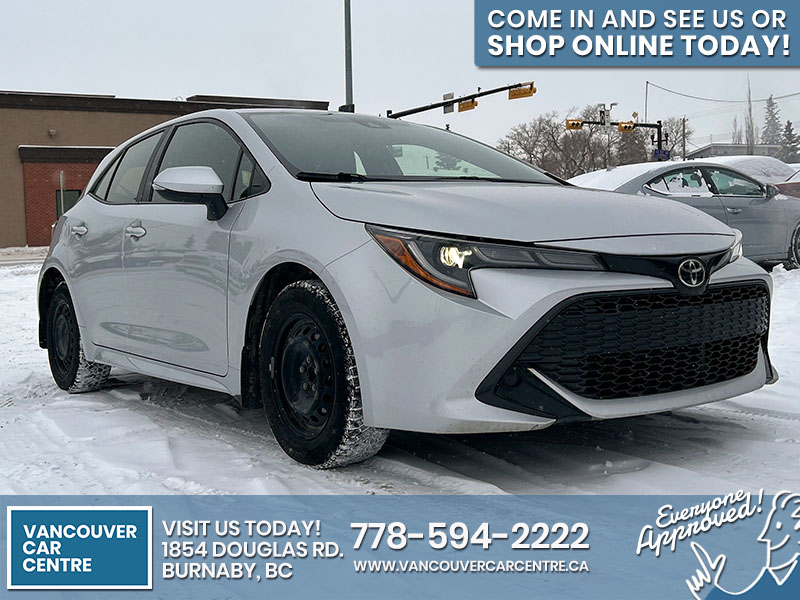 Used Hatchback 2019 Toyota Corolla Hatchback Silver for sale in Vancouver