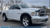 Used Crew Cab 2018 Ram 1500 White for sale in Vancouver