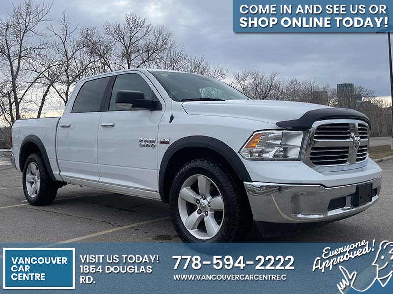 Used Crew Cab 2018 Ram 1500 White for sale in Vancouver