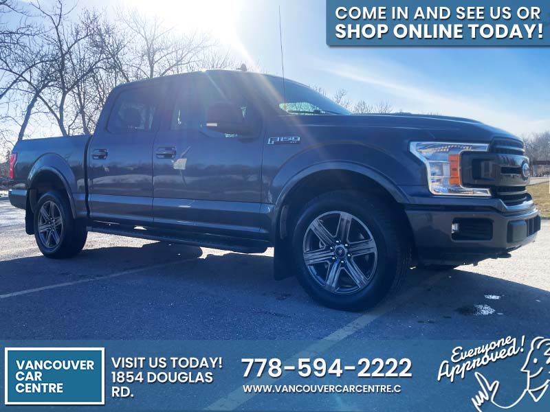 Used Crew Cab 2020 Ford F-150 Gray for sale in Vancouver