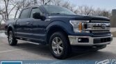 Used Crew Cab 2020 Ford F-150 Blue for sale in Vancouver