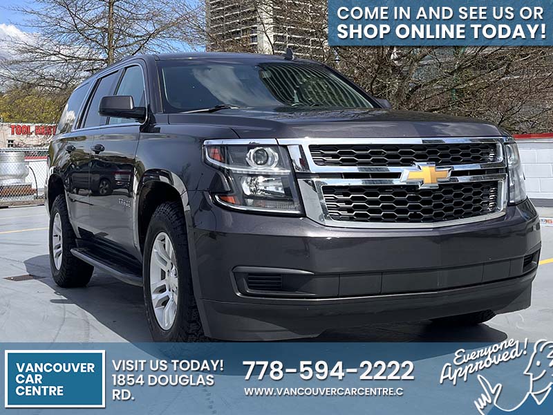 Used SUV 2018 Chevrolet Tahoe Gray for sale in Vancouver