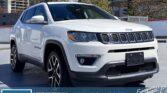 Used SUV 2020 Jeep Compass White for sale in Vancouver