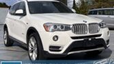 Used SUV 2017 BMW X3 White for sale in Vancouver