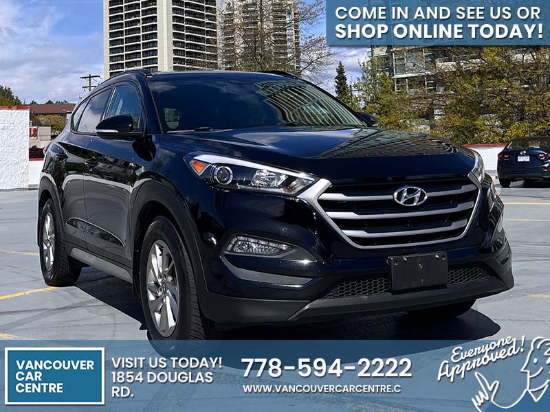 Used SUV 2018 Hyundai Tucson Black for sale in Vancouver